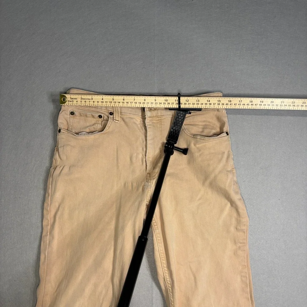 L.L.Bean BeanFlex Standard Fit Men's Jeans 32x29 Beige Stretch